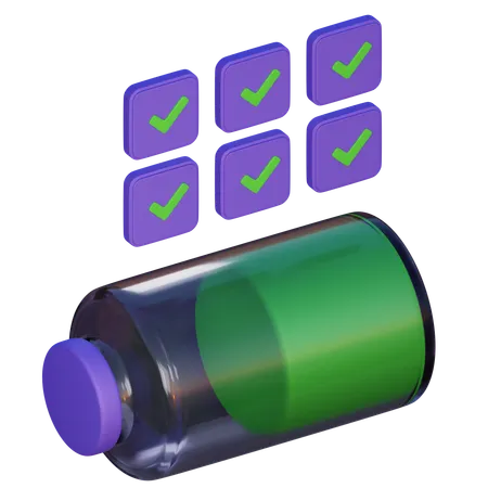 Task Complete 3D Icon
