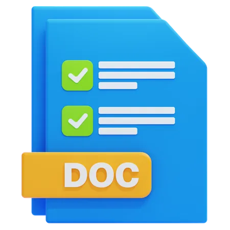 Task document  3D Icon