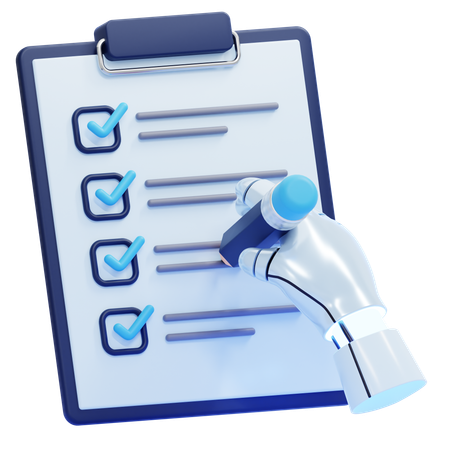 Task Executor AI  3D Icon