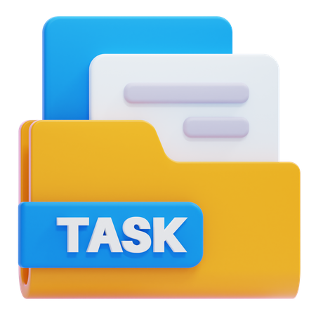 Task folder  3D Icon
