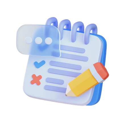 Task List  3D Icon