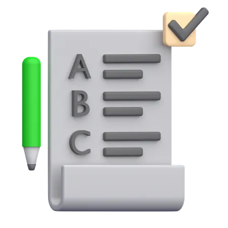 Task List  3D Icon