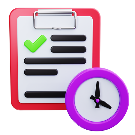 Task List  3D Icon