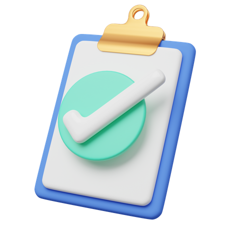 Task List  3D Icon