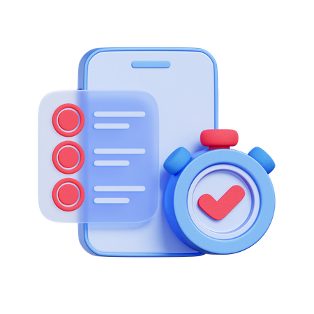 Task Management  3D Icon