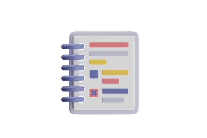 Task Management  3D Icon