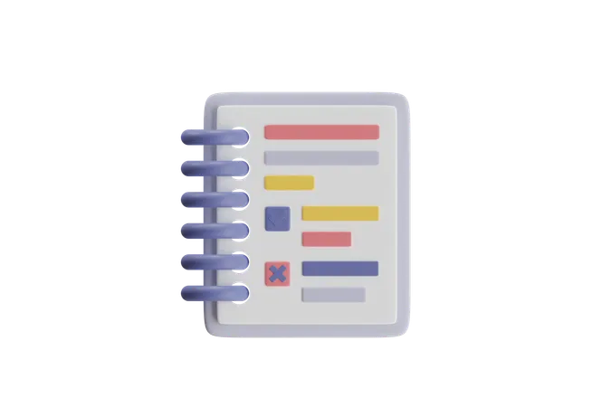 Task Management  3D Icon