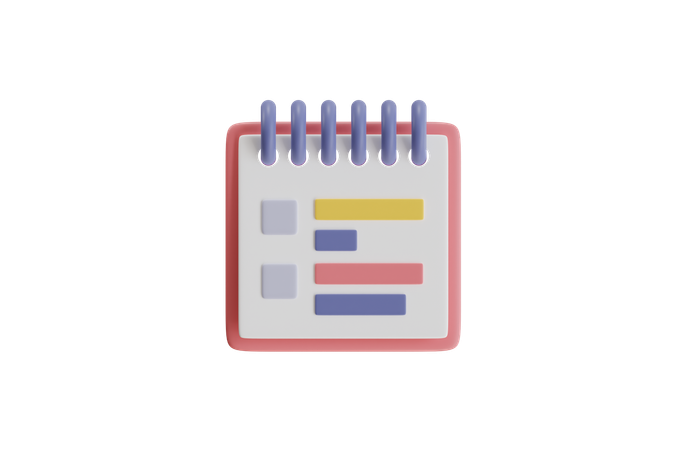 Task Management  3D Icon