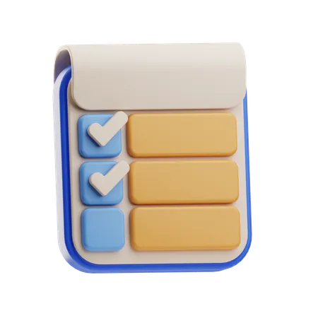 Task Management  3D Icon