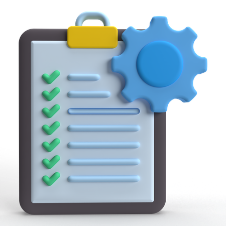 Task Management  3D Icon