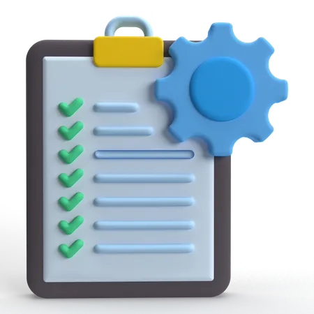 Task Management  3D Icon