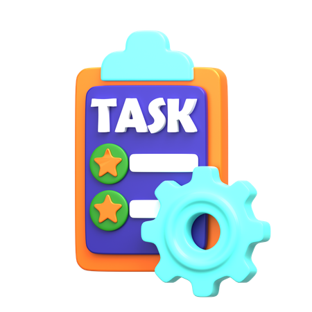 Task Management  3D Icon