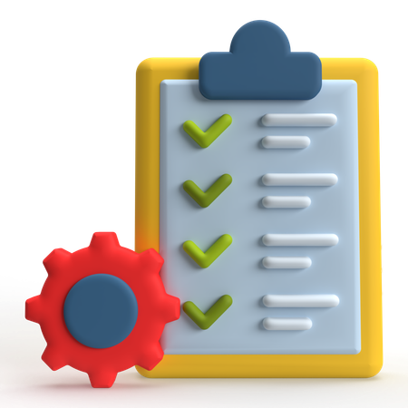 Task Management  3D Icon