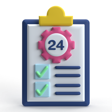 Task Management  3D Icon