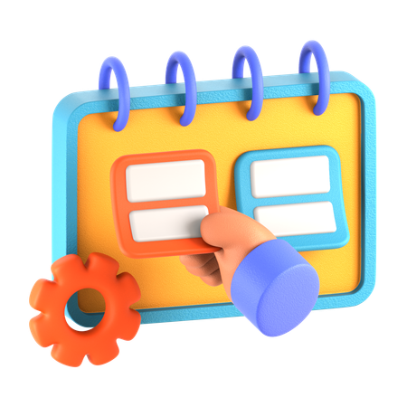 Task Management  3D Icon