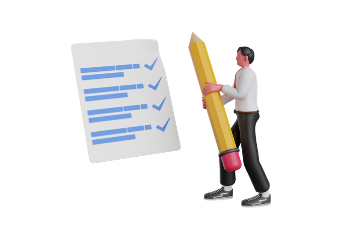 Task Management  3D Icon