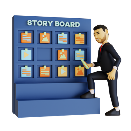 Task Management  3D Illustration