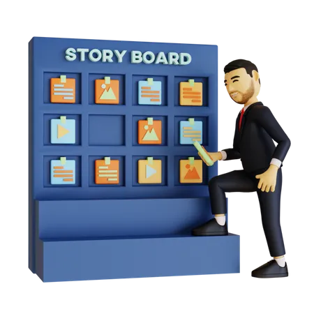 Task Management  3D Illustration