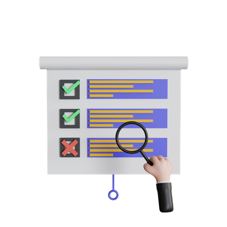 Task Presentation  3D Icon