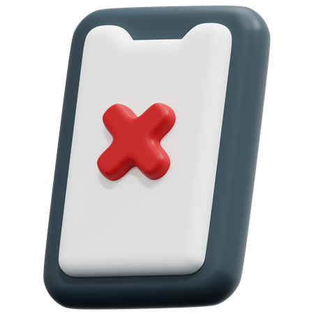 Task Rejected  3D Icon