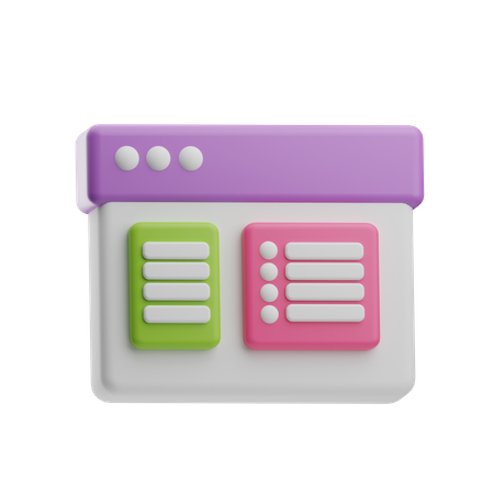 Task Window  3D Icon