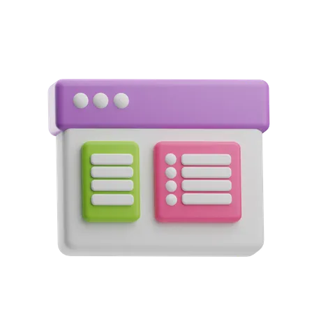 Task Window  3D Icon