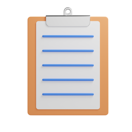 Tasklist  3D Icon