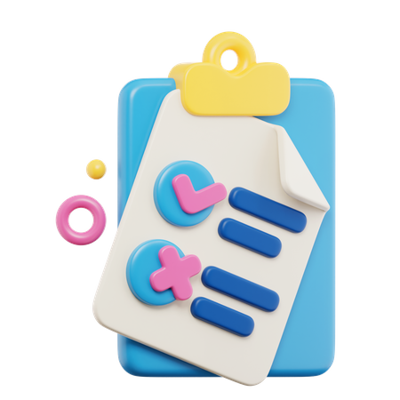 Tasklist  3D Icon