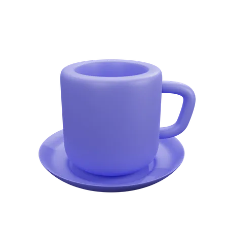 Tasse  3D Icon