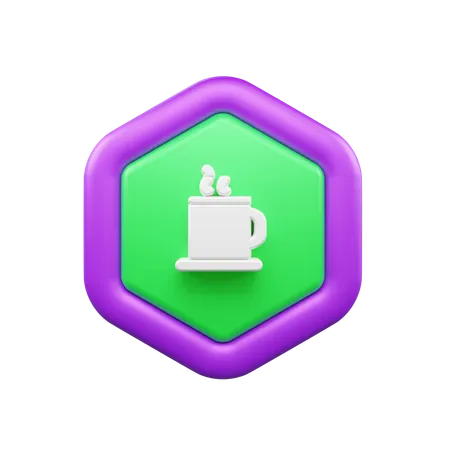 Tasse à café  3D Icon