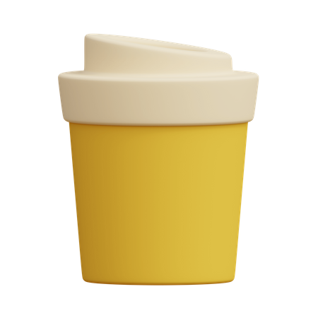 Tasse à café  3D Illustration