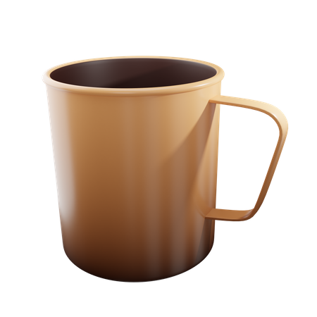 Tasse de café  3D Illustration