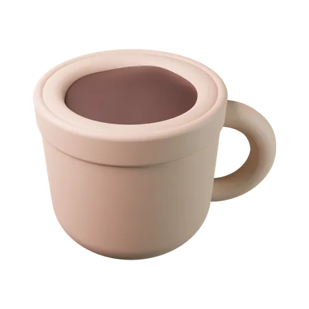 Tasse de café  3D Illustration