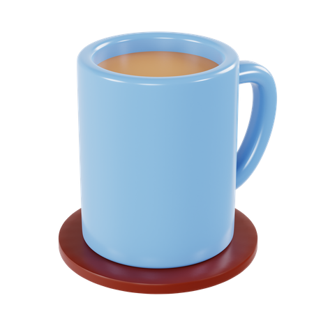 Tasse de café  3D Illustration