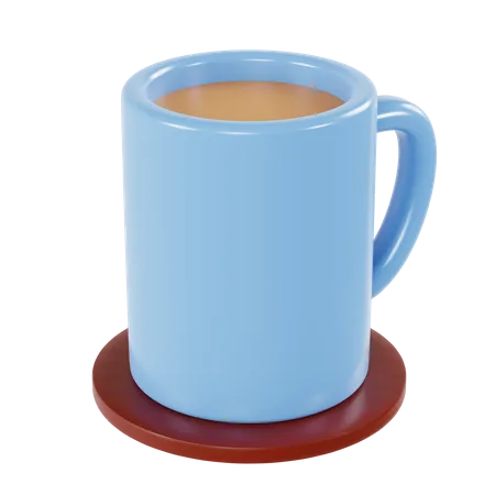 Tasse de café  3D Illustration