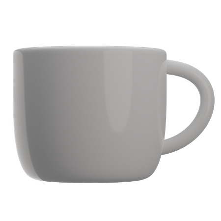 Tasse de café  3D Illustration