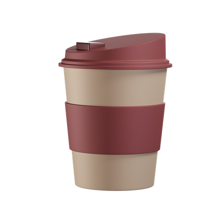 Tasse à café  3D Illustration