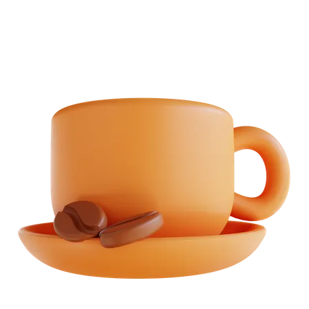 Tasse à café  3D Illustration