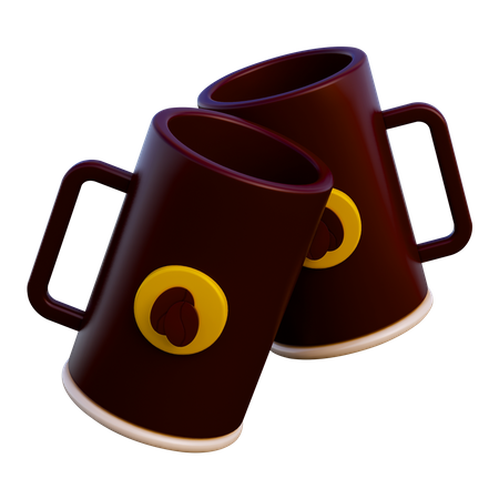 Tasse à café  3D Illustration