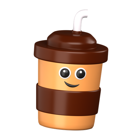 Sourire de tasse à café  3D Icon