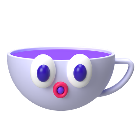 Tasse à café et à thé  3D Icon