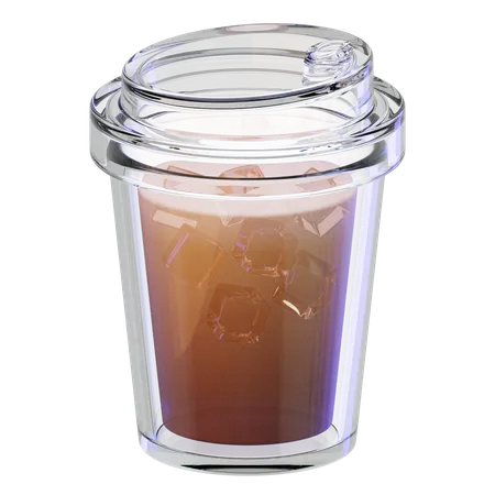 Tasse à café transparente  3D Icon