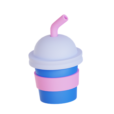 Tasse de smoothie  3D Icon