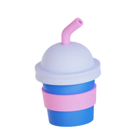 Tasse de smoothie  3D Icon