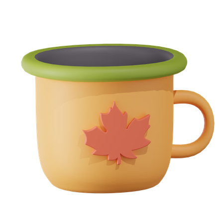 Tasse de camping  3D Icon