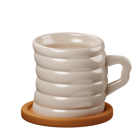 Tasse de cendre  3D Icon