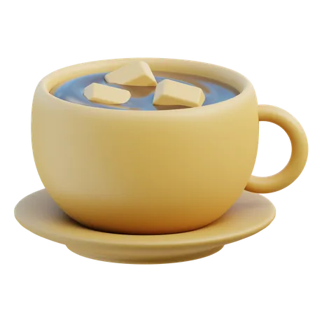 Tasse de chocolat chaud  3D Icon