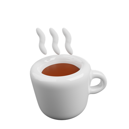 Tasse de chocolat chaud  3D Illustration