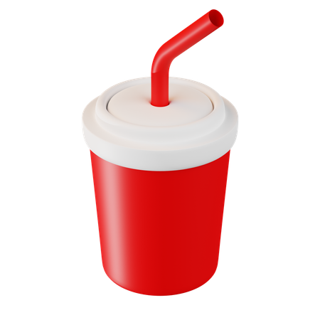 Tasse de cola  3D Icon