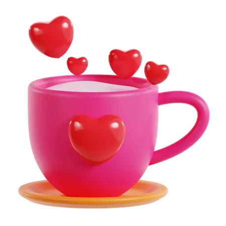 Tasse de mariage  3D Icon